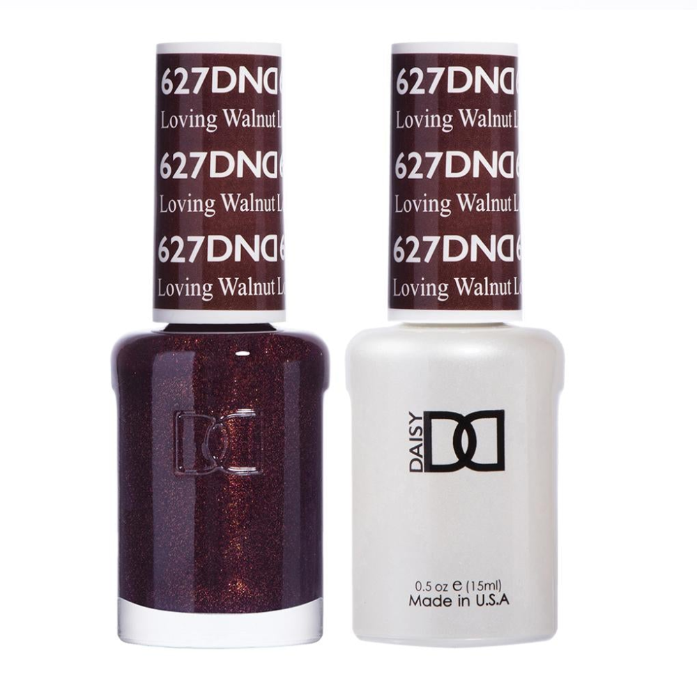 DND / Gel Nail Polish Matching Duo - Loving Walnut 627