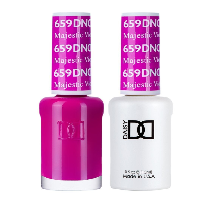 DND / Gel Nail Polish Matching Duo - Majestic Violet 659