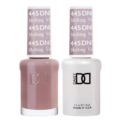 DND / Gel Nail Polish Matching Duo - Melting Violet 445