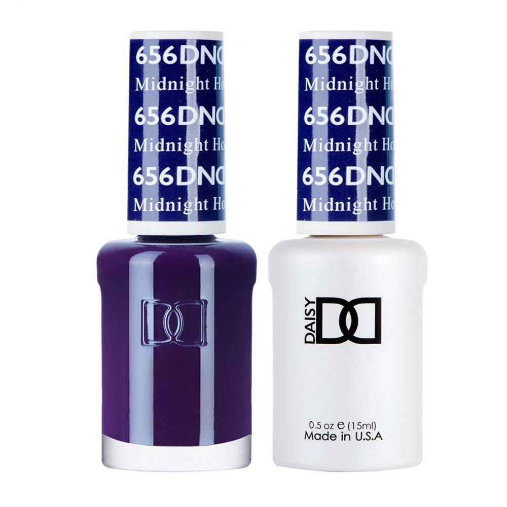 DND / Gel Nail Polish Matching Duo - Midnight Hour 656