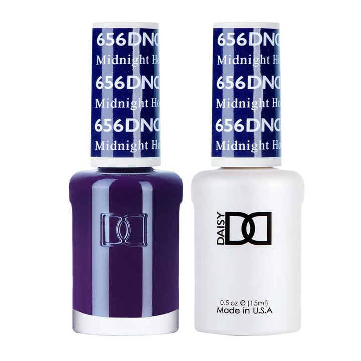 DND / Gel Nail Polish Matching Duo - Midnight Hour 656
