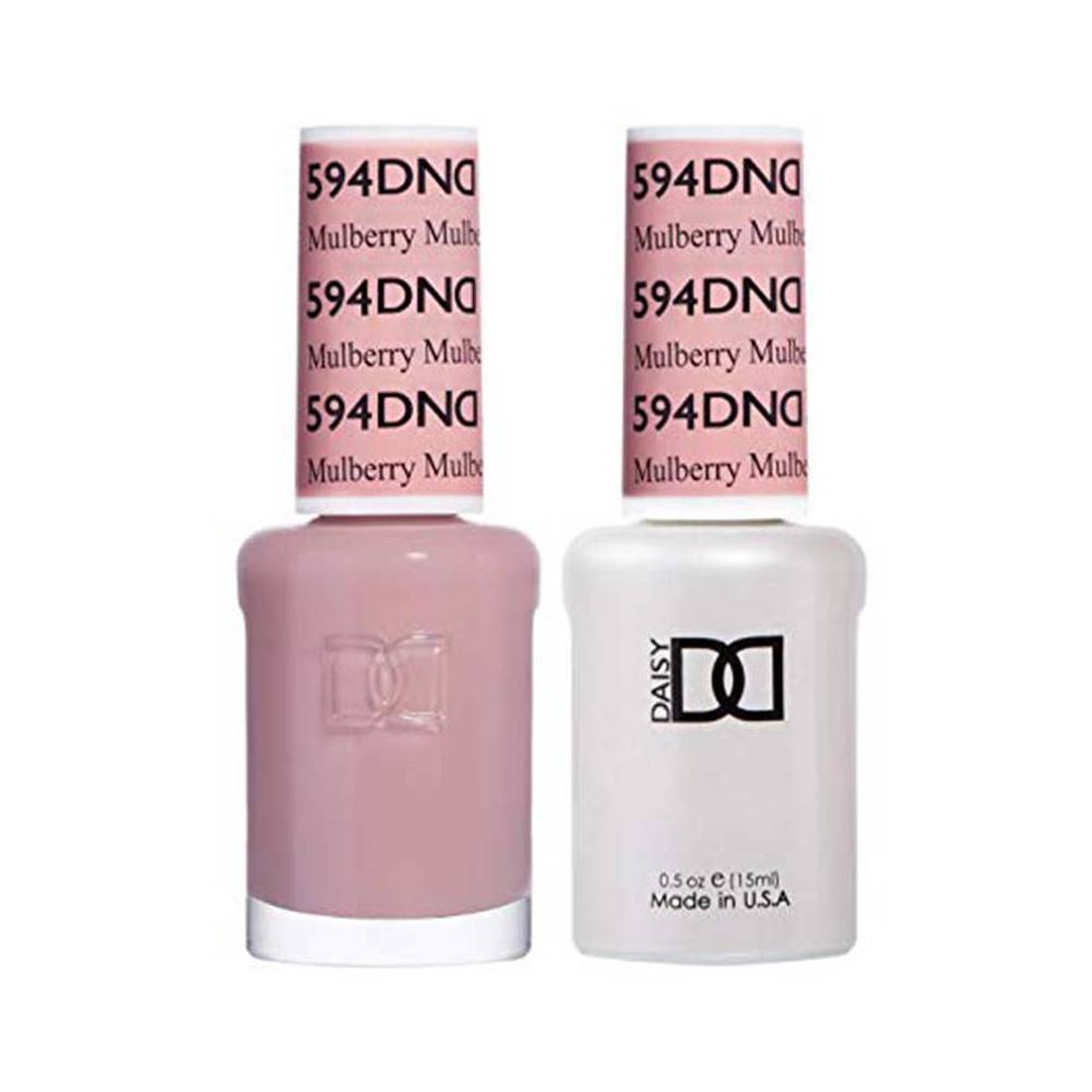 DND / Gel Nail Polish Matching Duo - Mulberry 594