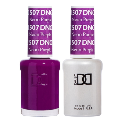 DND / Gel Nail Polish Matching Duo - Neon Purple 507