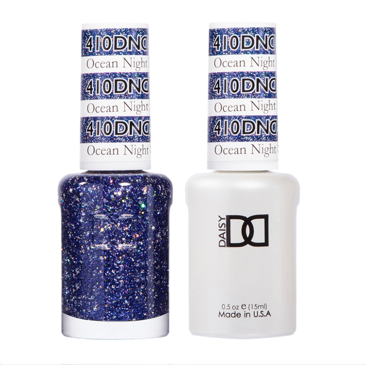 DND / Gel Nail Polish Matching Duo - Ocean Night Star 410