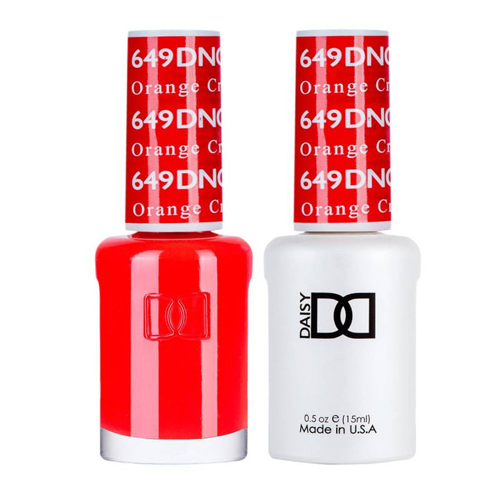 DND / Gel Nail Polish Matching Duo - Orange Creamsicle 649