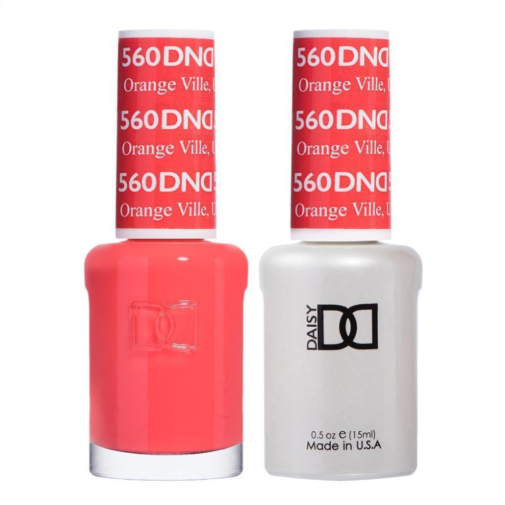 DND / Gel Nail Polish Matching Duo - Orange Ville, Ut 560