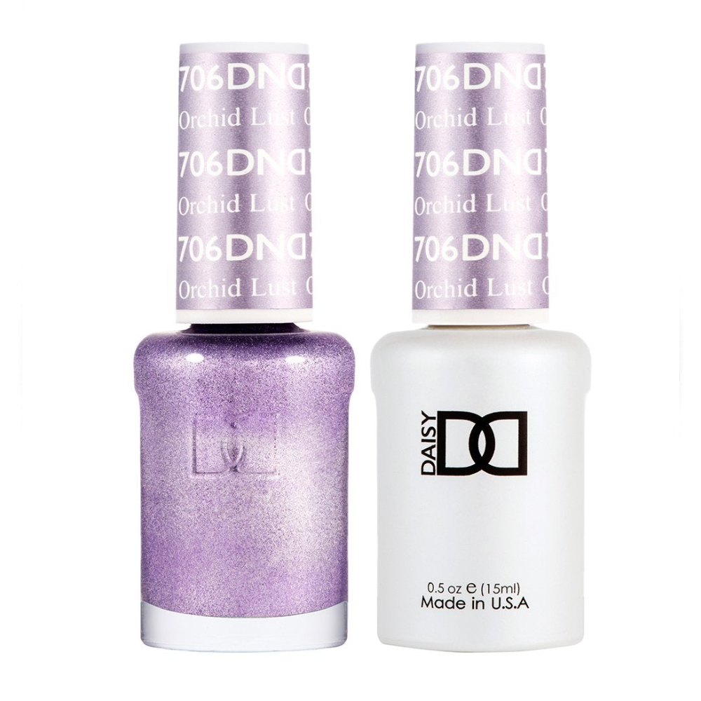 DND / Gel Nail Polish Matching Duo - Orchid Lust 706