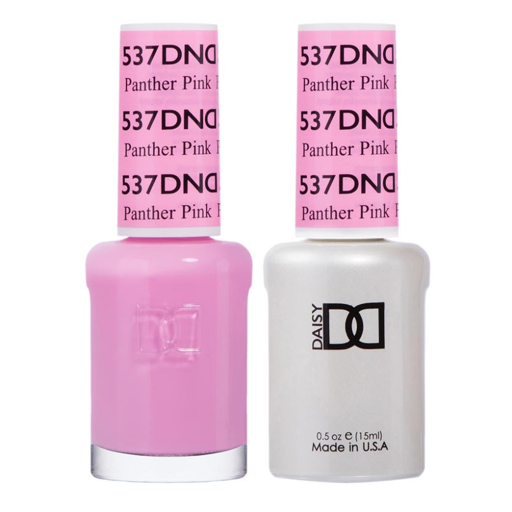 DND / Gel Nail Polish Matching Duo - Panther Pink 537