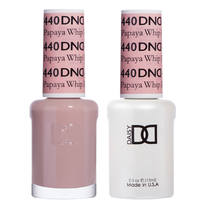DND / Gel Nail Polish Matching Duo - Papaya Whip 440