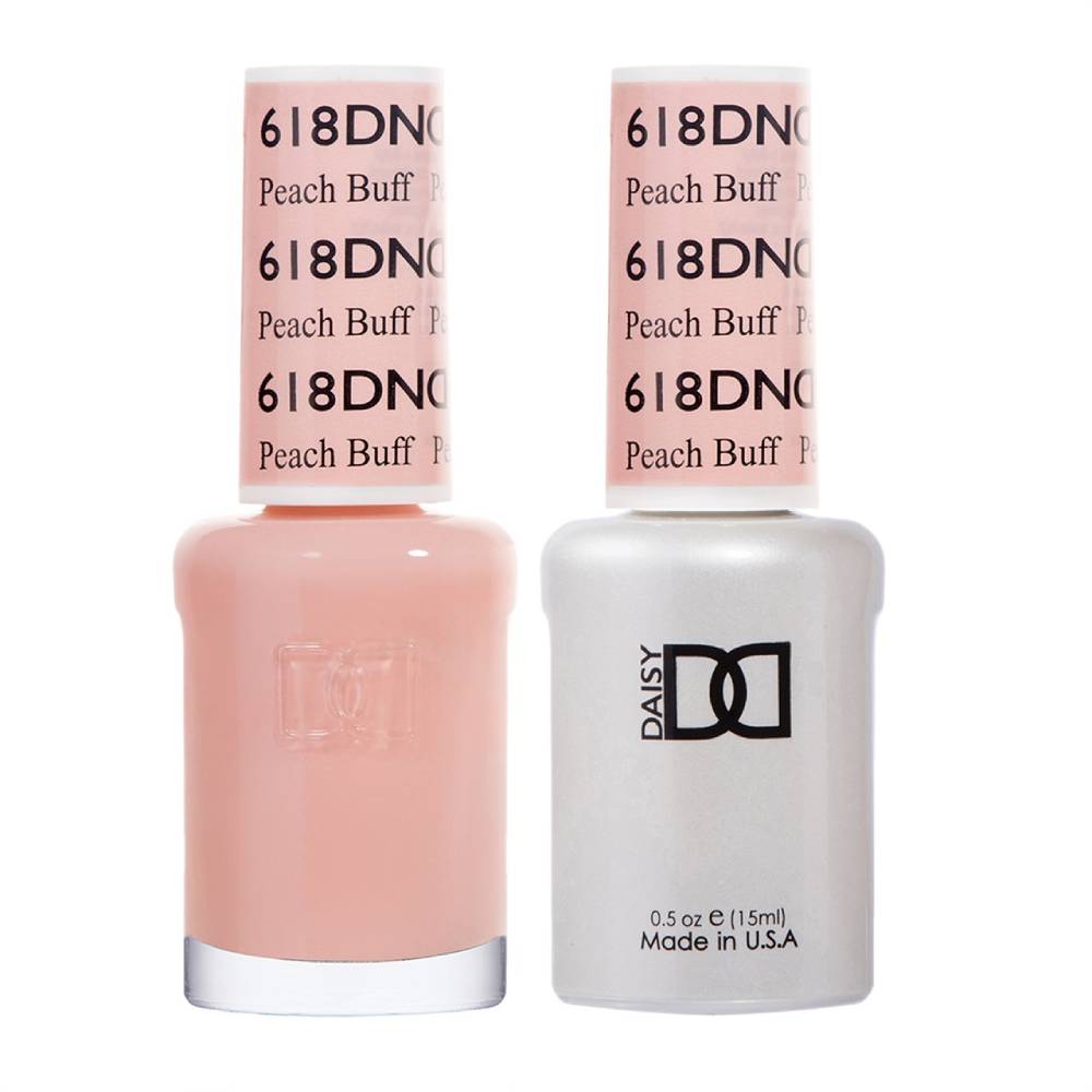 DND / Gel Nail Polish Matching Duo - Peach Buff 618