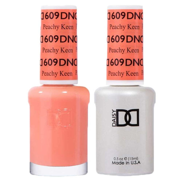 DND / Gel Nail Polish Matching Duo - Peachy Keen 609