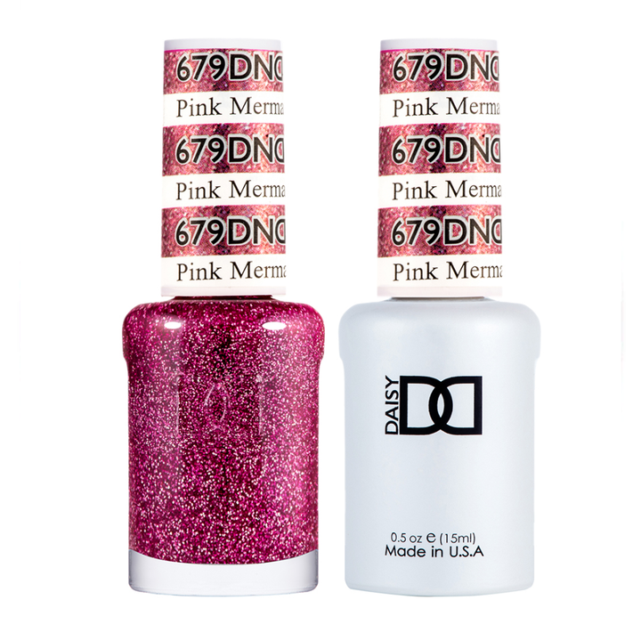 DND / Gel Nail Polish Matching Duo - Pink Mermaid 679