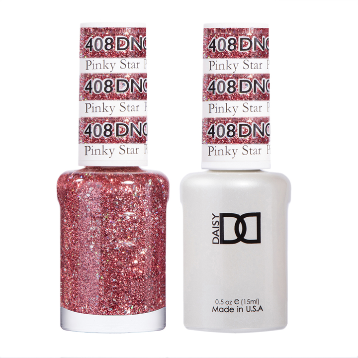 DND / Gel Nail Polish Matching Duo - Pinky Star 408