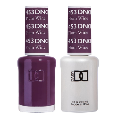 DND / Gel Nail Polish Matching Duo - Plum Wine 453