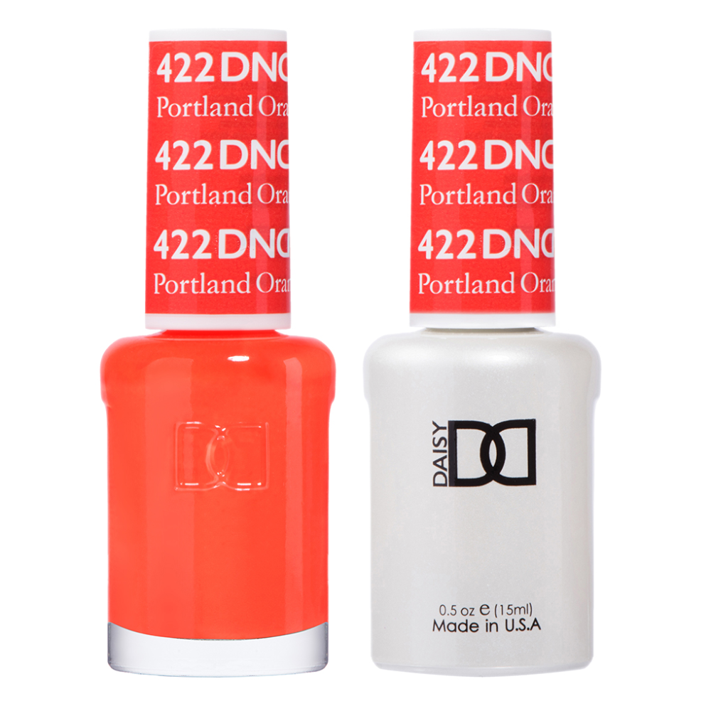 DND / Gel Nail Polish Matching Duo - Portland Orange 422