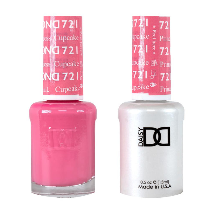 DND / Gel Nail Polish Matching Duo - Princess Cupcake 721