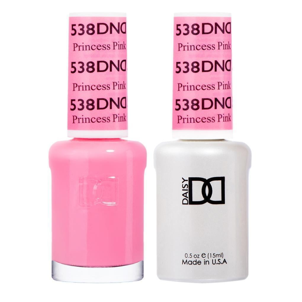 DND / Gel Nail Polish Matching Duo - Princess Pink 538