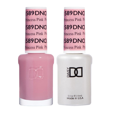 DND / Gel Nail Polish Matching Duo - Princess Pink 589