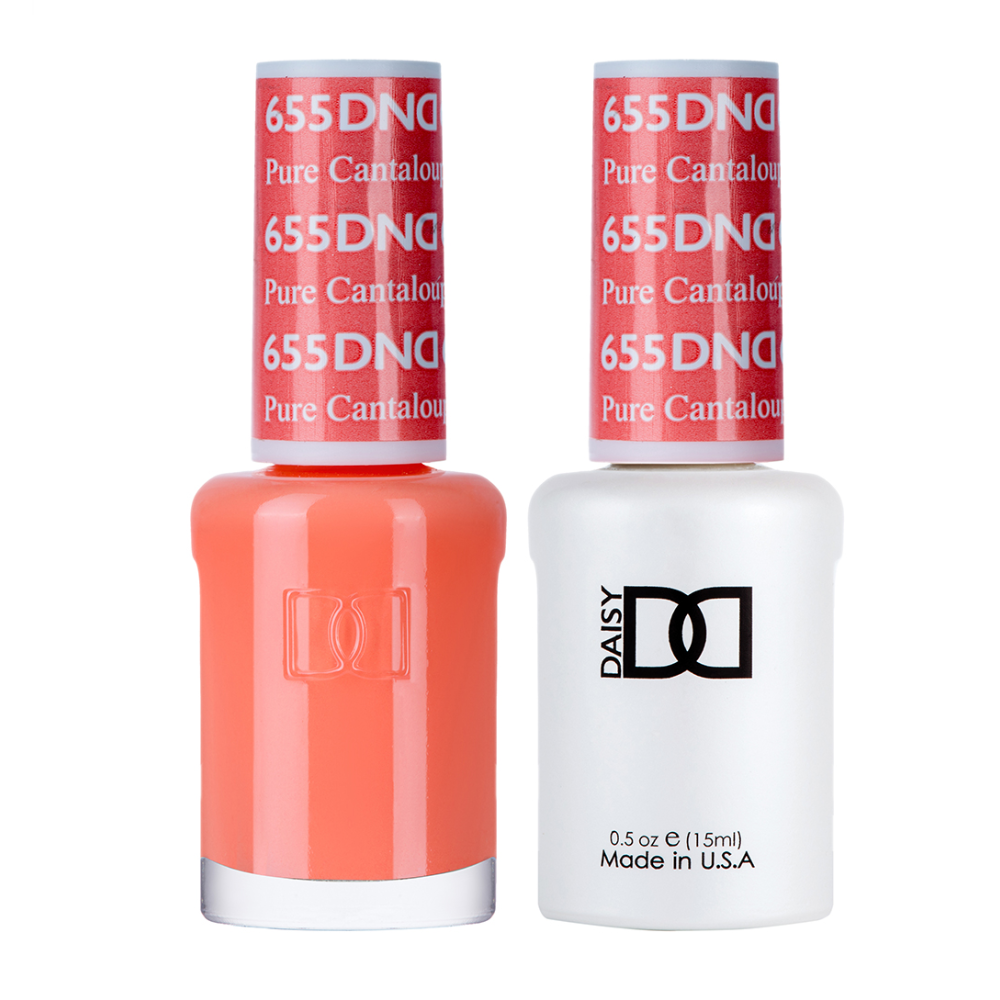 DND / Gel Nail Polish Matching Duo - Pure Cantaloupe 655
