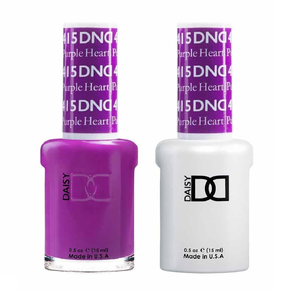 DND / Gel Nail Polish Matching Duo - Purple Heart 415