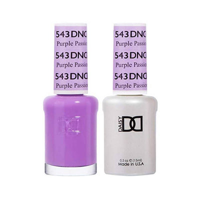 DND / Gel Nail Polish Matching Duo - Purple Passion 543