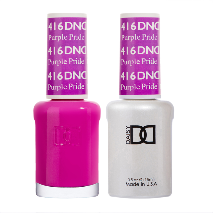DND / Gel Nail Polish Matching Duo - Purple Pride 416