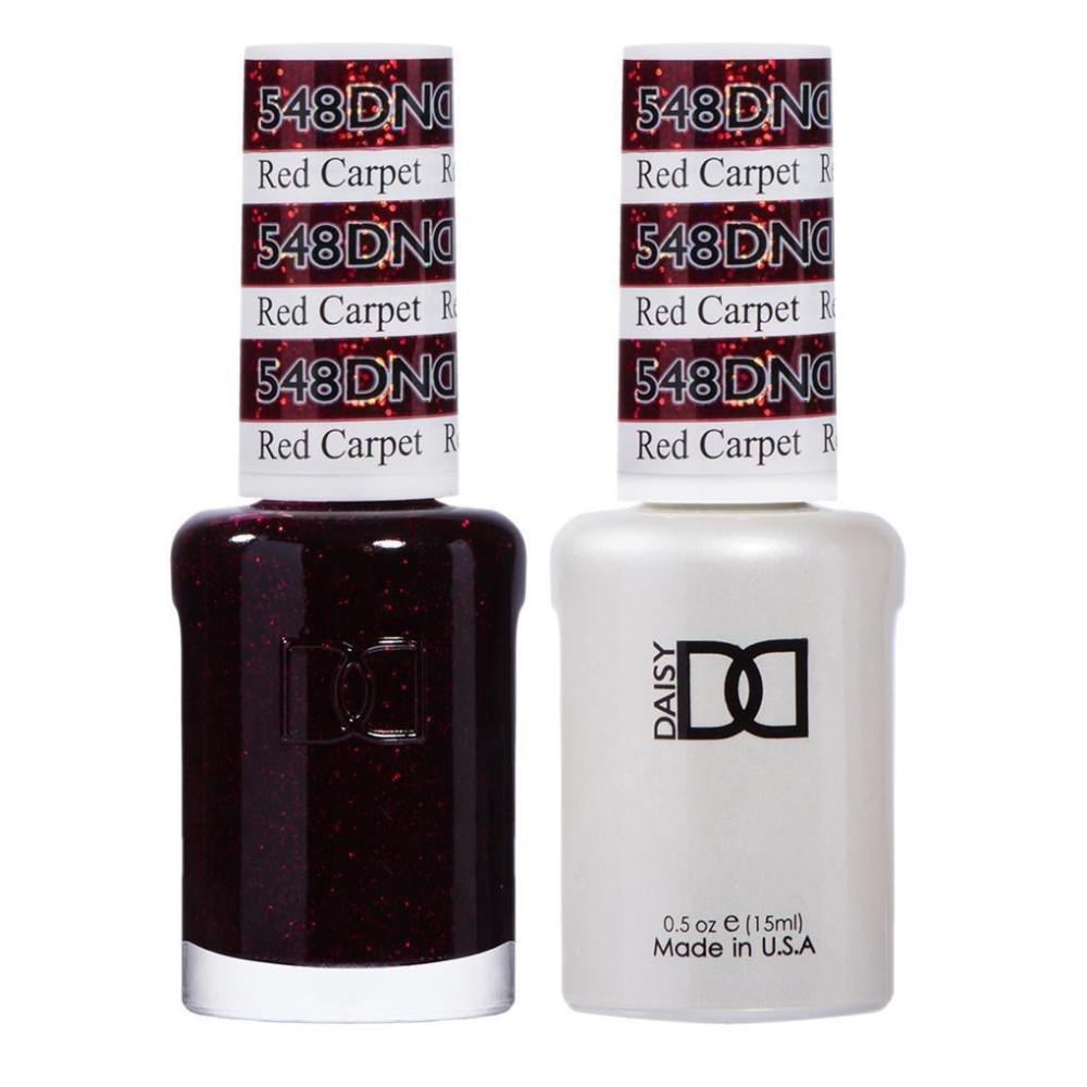 DND / Gel Nail Polish Matching Duo - Red Carpet 548