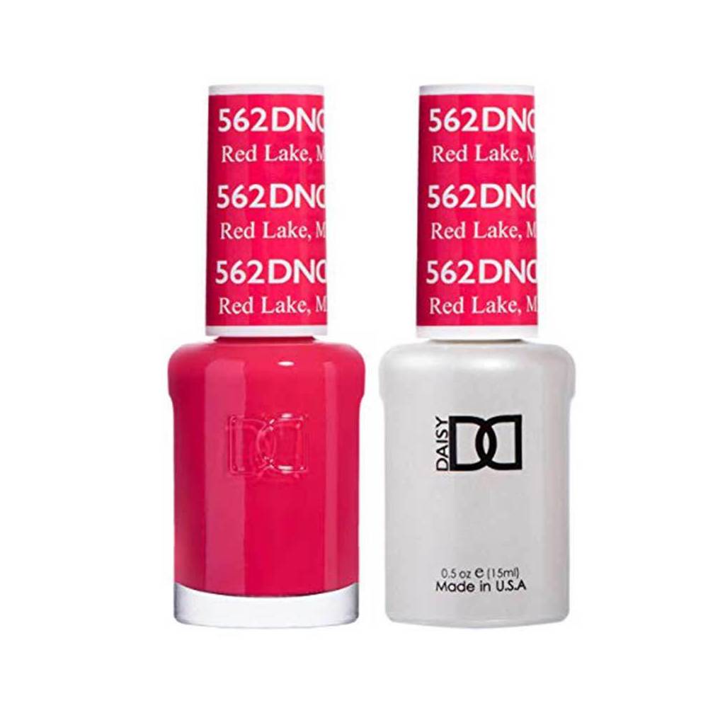 DND / Gel Nail Polish Matching Duo - Red Lake 562