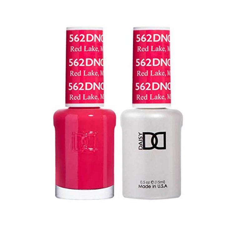 DND / Gel Nail Polish Matching Duo - Red Lake 562