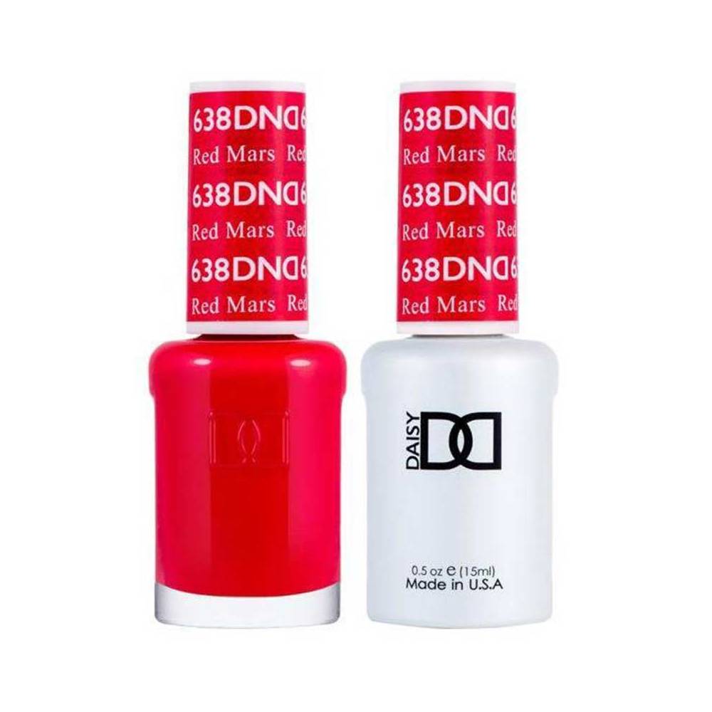 DND / Gel Nail Polish Matching Duo - Red Mars 638