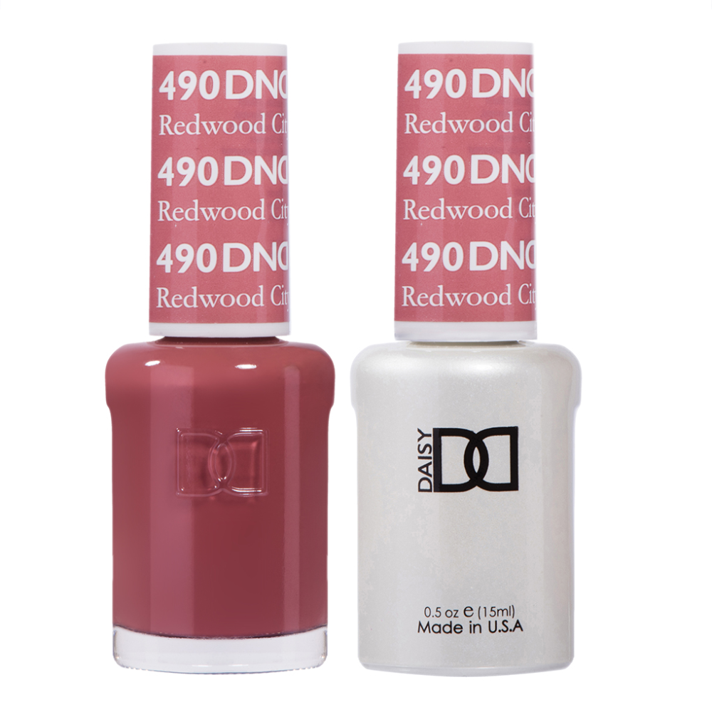 DND / Gel Nail Polish Matching Duo - Redwood City 490