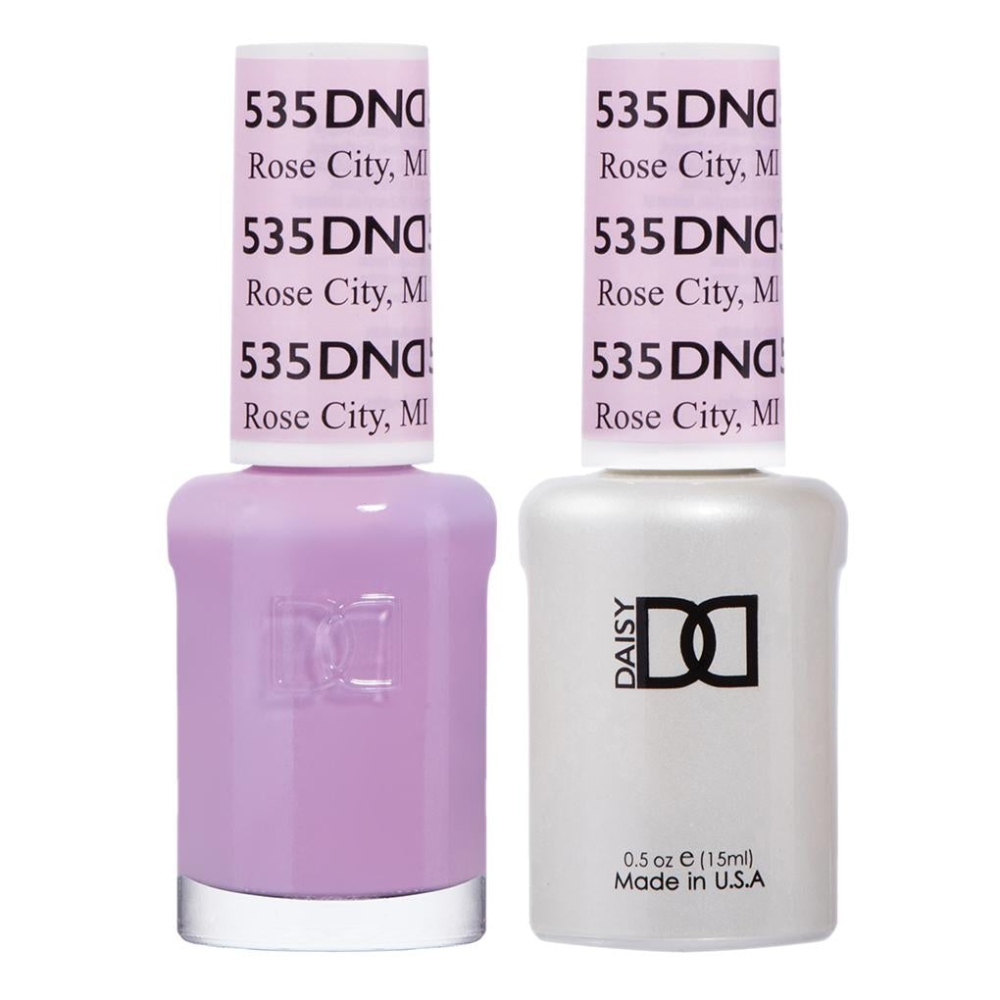 DND / Gel Nail Polish Matching Duo - Rose City, Mi 535
