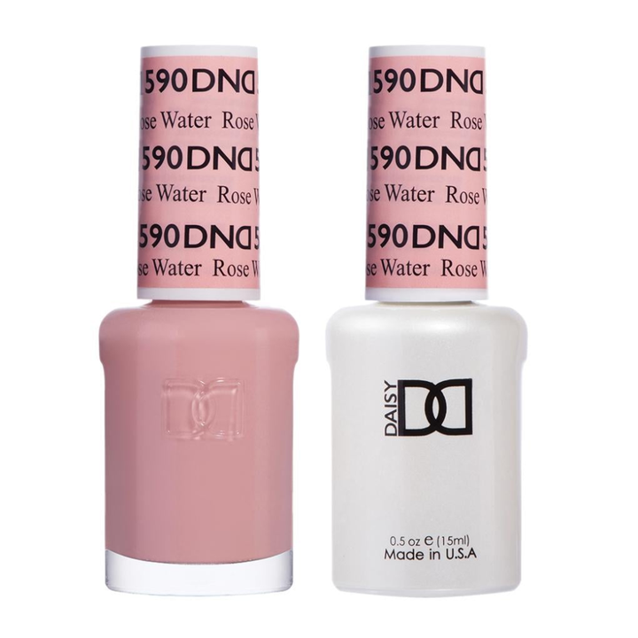 DND / Gel Nail Polish Matching Duo - Rose Water 590
