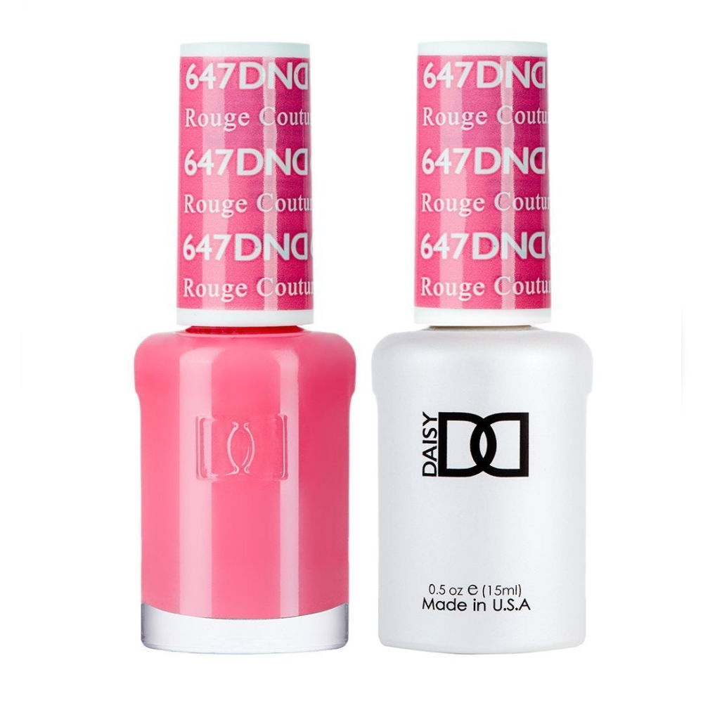 DND / Gel Nail Polish Matching Duo - Rouge Couture 647