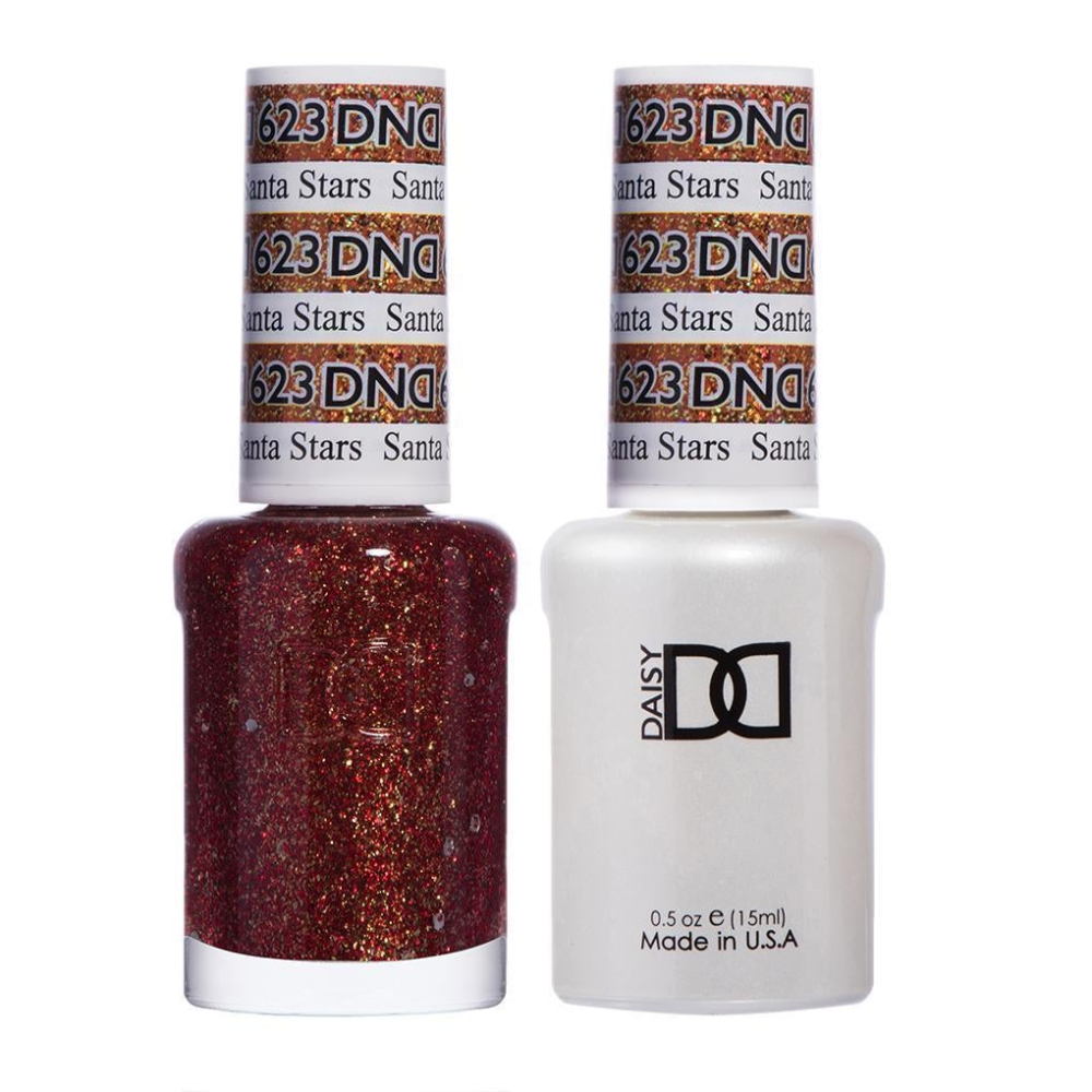 DND / Gel Nail Polish Matching Duo - Santa Stars 623