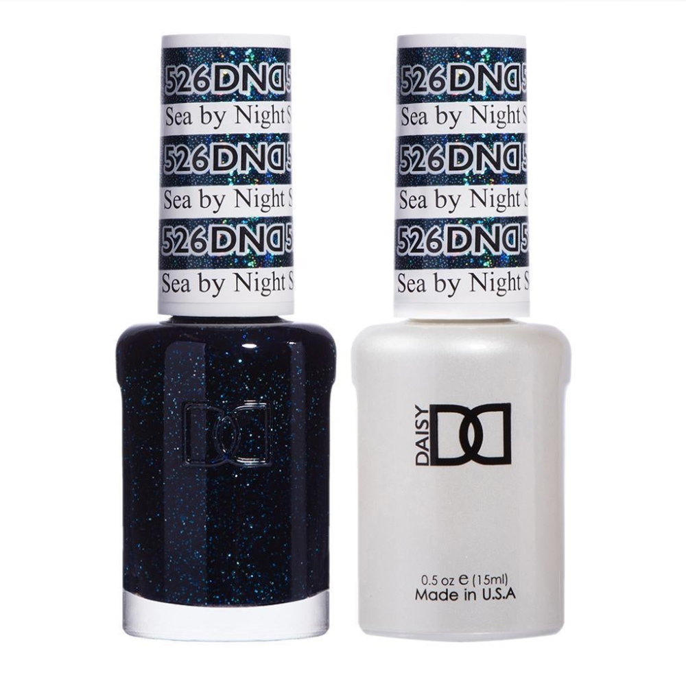 DND / Gel Nail Polish Matching Duo - Sea By Night 526