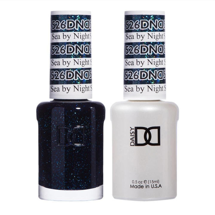 DND / Gel Nail Polish Matching Duo - Sea By Night 526