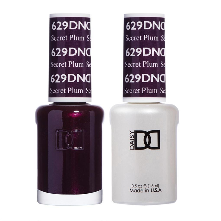 DND / Gel Nail Polish Matching Duo - Secret Plum 629