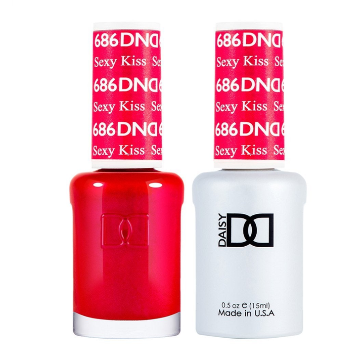 DND / Gel Nail Polish Matching Duo - Sexy Kiss 686