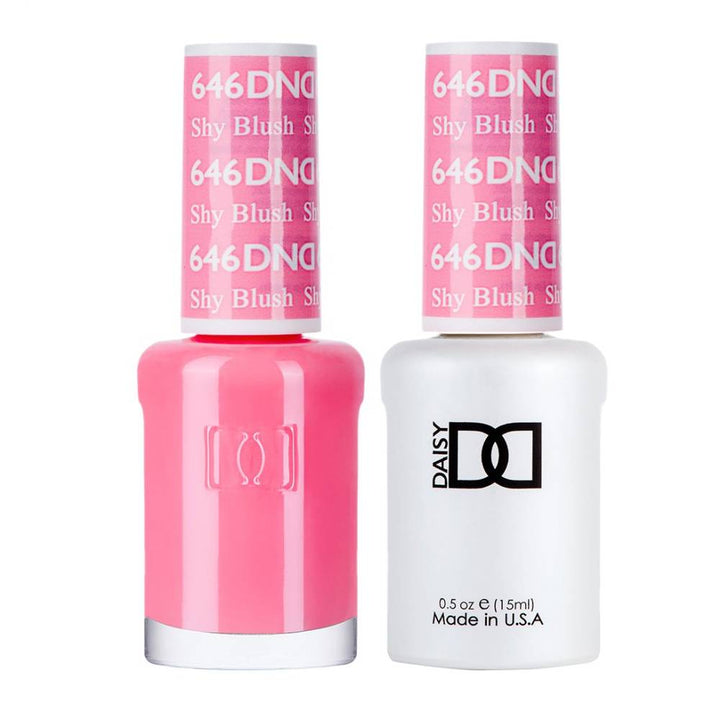 DND / Gel Nail Polish Matching Duo - Shy Blush 646