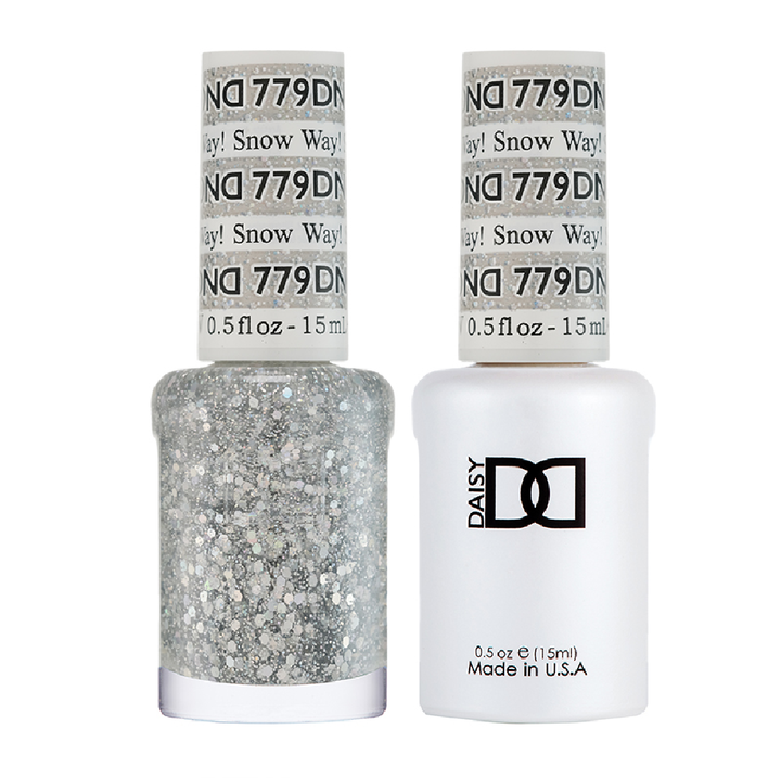 DND / Gel Nail Polish Matching Duo - Snow Way! 779