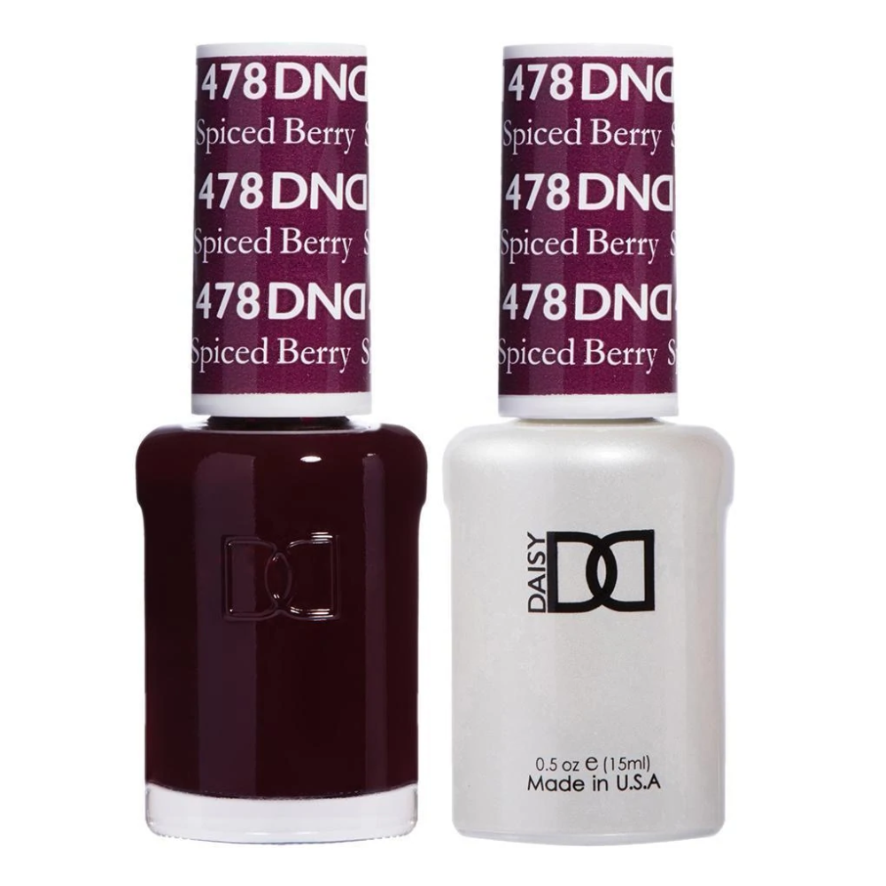 DND / Gel Nail Polish Matching Duo - Spiced Berry 478
