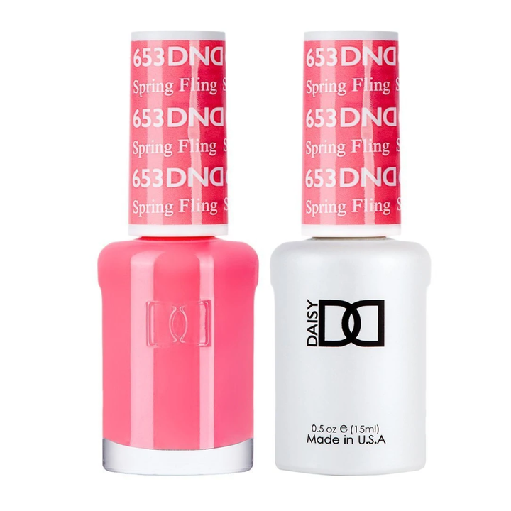 DND / Gel Nail Polish Matching Duo - Spring Fling 653