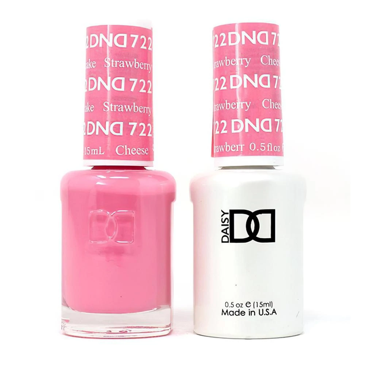 DND / Gel Nail Polish Matching Duo - Strawberry Cheesecake 722