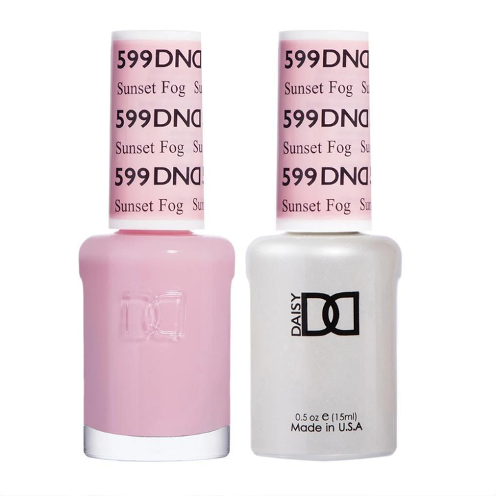DND / Gel Nail Polish Matching Duo - Sunset Fog 599