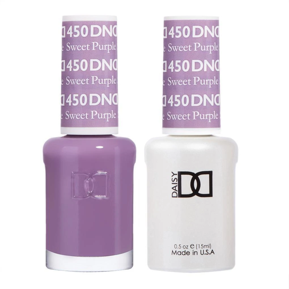 DND / Gel Nail Polish Matching Duo - Sweet Purple 450