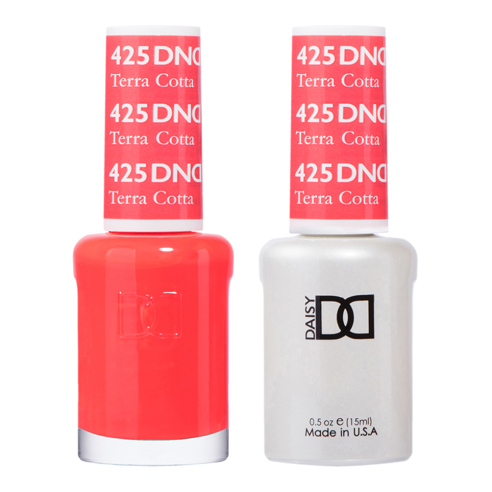 DND / Gel Nail Polish Matching Duo - Terra Cotta 425