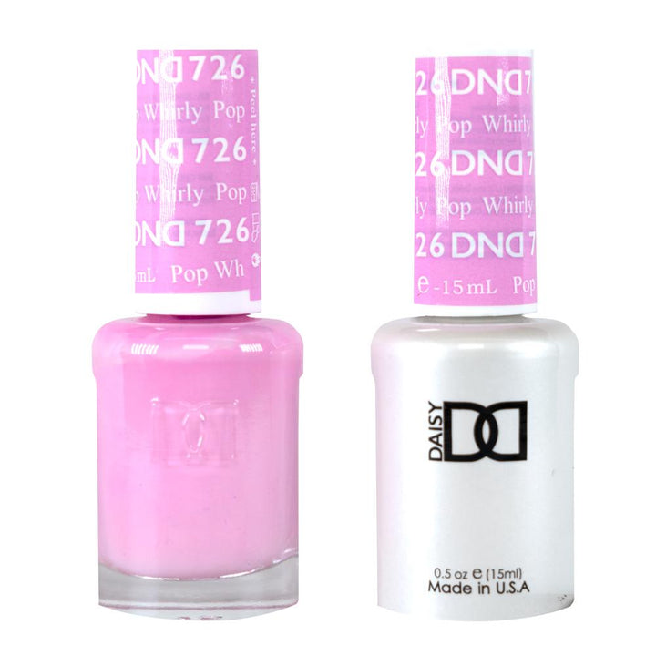 DND / Gel Nail Polish Matching Duo - Whirly Pop 726