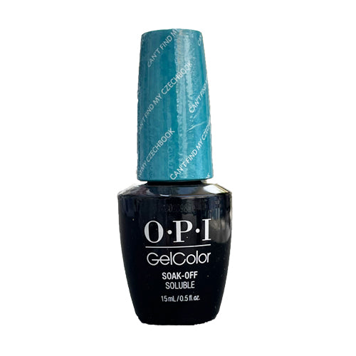 OPI GEL *OLD BOTTLE*- DISCONTINUED Can't Find My Czechbook GC E75
