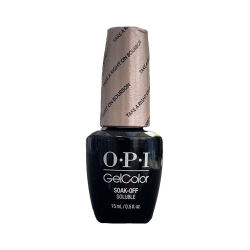 OPI GEL *OLD BOTTLE*- DISCONTINUED Take A Right On Bourbon GC N59